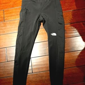 North Face fleece lined hiking leggings